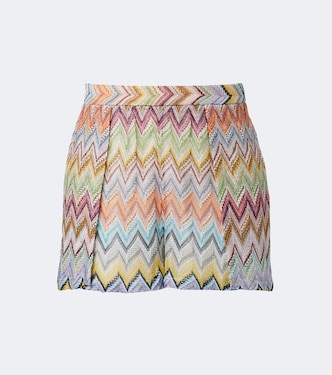 Shorts con lamé a zig zag | Missoni
