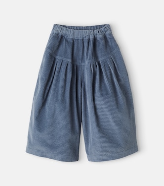 Yusu gathered cotton corduroy pants | C'era Una Volta