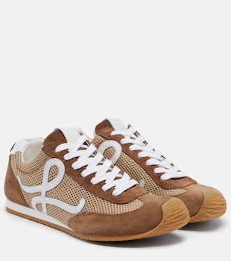 Ballet Runner 2.0 suede and mesh sneakers | Loewe