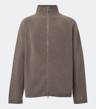 Line wool zip-up cardigan | Our Legacy