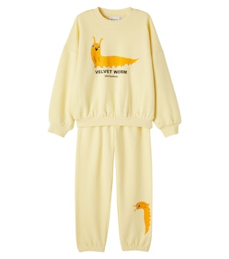 Bedrucktes Set aus Sweatshirt und Jogginghose | Mini Rodini