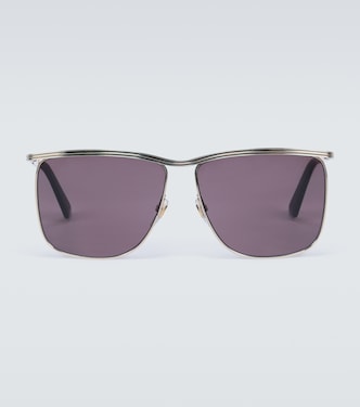 Square-frame metal sunglasses | Gucci