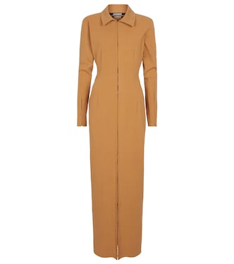 Maxikleid La Robe Obiou aus einem Leinengemisch | Jacquemus