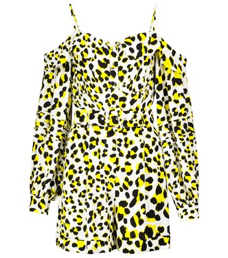 Susanna leopard-print crêpe jumpsuit | Diane von Furstenberg