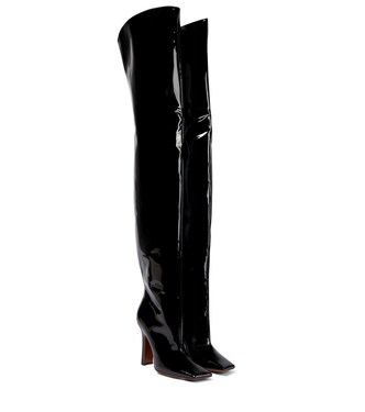 Botas mosqueteras Boomerang de piel | Vetements