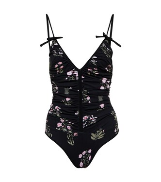 Printed ruched swimsuit | Giambattista Valli