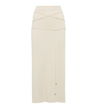 Tassenka ribbed-knit midi skirt | Altuzarra