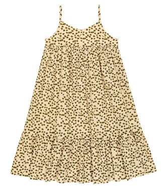 Printed cotton dress | Bonpoint