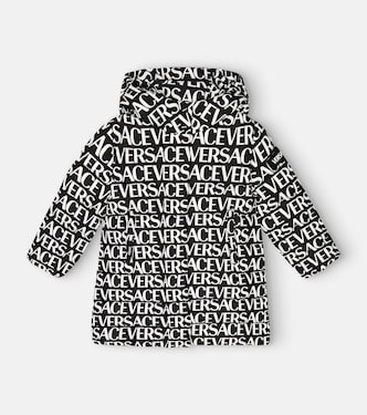 Veste doudoune à logo | Versace Kids