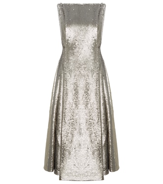Robe midi Chaya à sequins | Emilia Wickstead