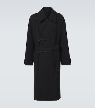 Wool and alpaca duffel coat | Lemaire