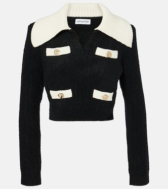 Pull en alpaga mélangé | Self-Portrait