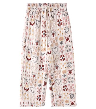 Folklore linen-blend wide-leg pants | Rylee + Cru