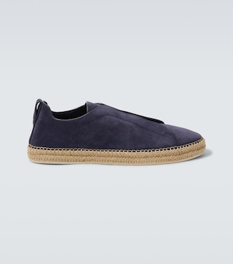 Triple Stitch suede espadrilles | Zegna