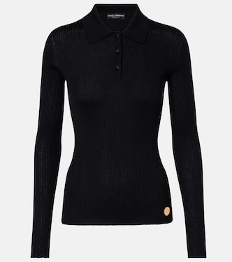 Cashmere polo sweater | Dolce&Gabbana
