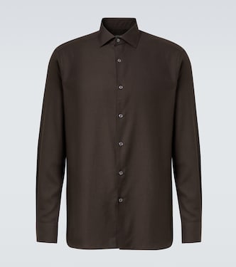 Cotton and cashmere shirt | Zegna