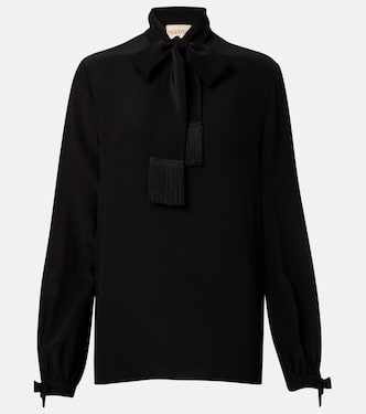 Blouse en crêpe de soie | Valentino
