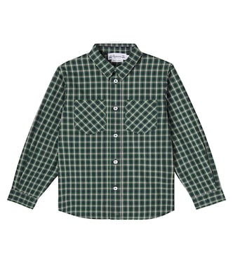 Checked cotton shirt  | Bonpoint