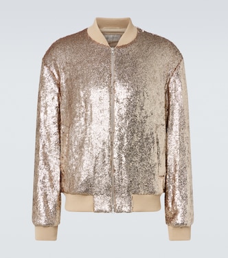 Veste bomber à sequins | Dries Van Noten