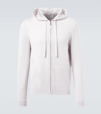 Wool and cashmere hoodie | Allude