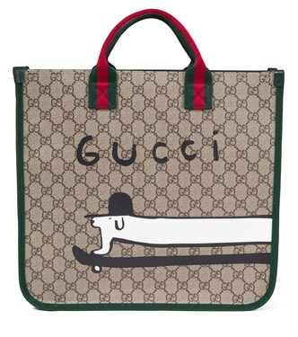 x Euan Roberts GG Supreme canvas tote bag | Gucci Kids