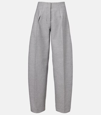 Pantalon ample Curvo en coton et laine | Jacquemus