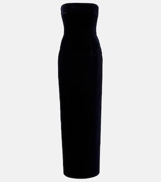 Laelia cotton velvet gown | Emilia Wickstead