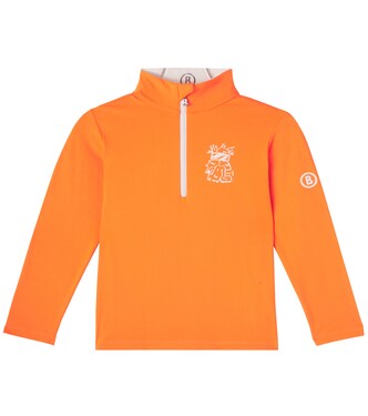 Benno printed half-zip technical top | Bogner Kids