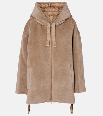 Olivia reversible alpaca and wool down jacket | Max Mara