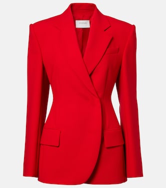 Double-breasted peplum blazer | Sportmax