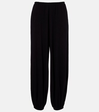 Fiamma cotton, cashmere, and silk sweatpants | The Row