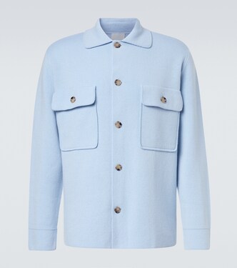 Wool and cashmere overshirt | Allude