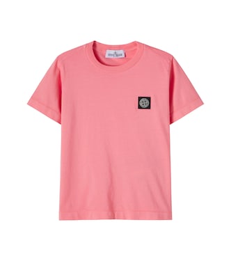 Compass cotton jersey T-shirt | Stone Island Junior