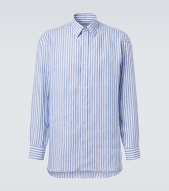 Striped linen shirt | Charvet