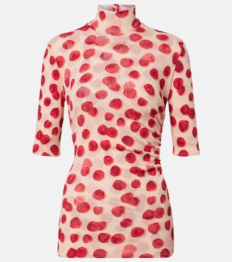 Printed mesh T-shirt | Stella McCartney