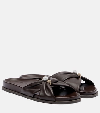 Rafi embellished leather sandals | Jimmy Choo