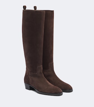 Mave suede leather knee-high boots | Jimmy Choo