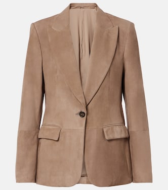 Blazer en daim | Brunello Cucinelli