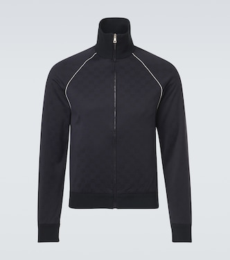 Chaqueta de jacquard técnico con GG | Gucci