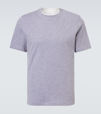 Cotton jersey T-shirt | Brunello Cucinelli
