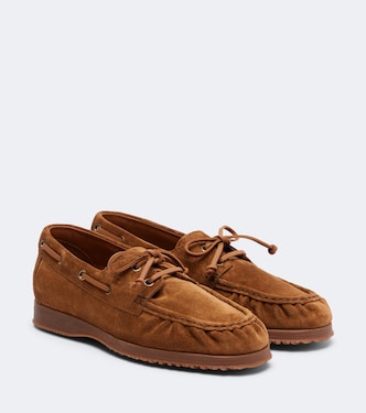 Suede boat shoes | Hogan