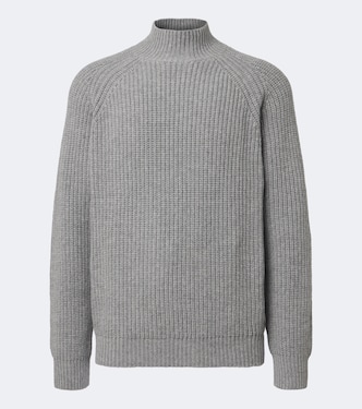 Wool and cashmere turtleneck sweater | Allude