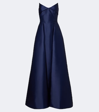 Bustier-Robe Windermere aus Satin | Rebecca Vallance