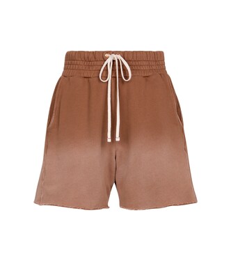 Cotton jersey shorts | Les Tien