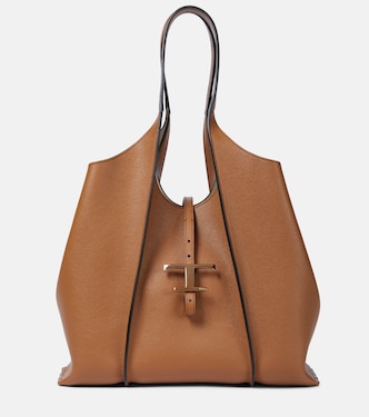 Timeless Medium leather tote | Tod's