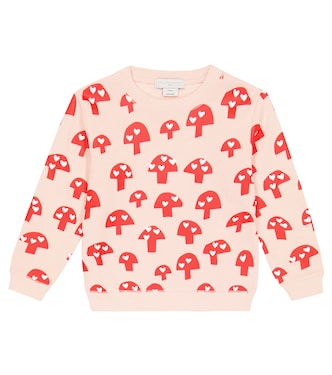 Bedrucktes Sweatshirt aus Baumwolle | Stella McCartney Kids