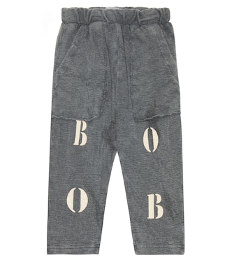 Baby logo cotton sweatpants | Bobo Choses