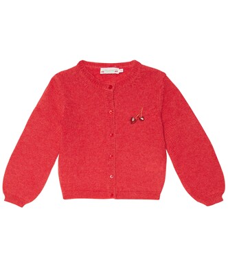 Brunhild embroidered cardigan | Bonpoint