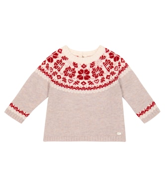 Baby - Pullover in jacquard di lana | Tartine et Chocolat