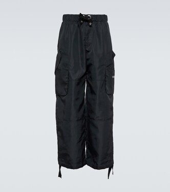 Technical wide-leg cargo pants | Versace